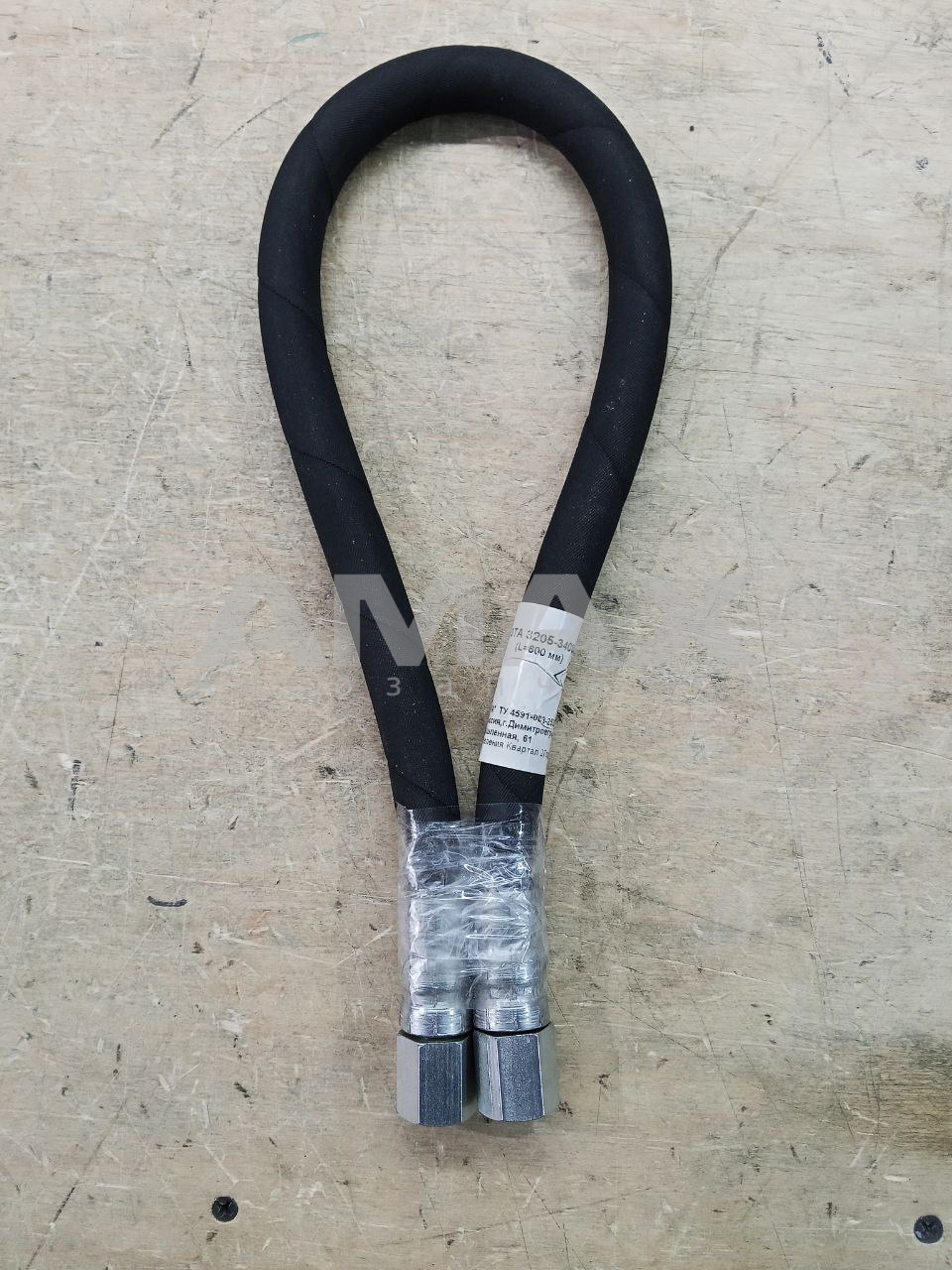 Шланг нагнетательный (короткий) ПАЗ L-600мм